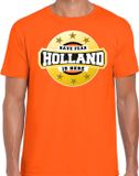 Bellatio Decorations Shoppartners Bv Have Fear Holland Is Here T-shirt Oranje Heren XXL