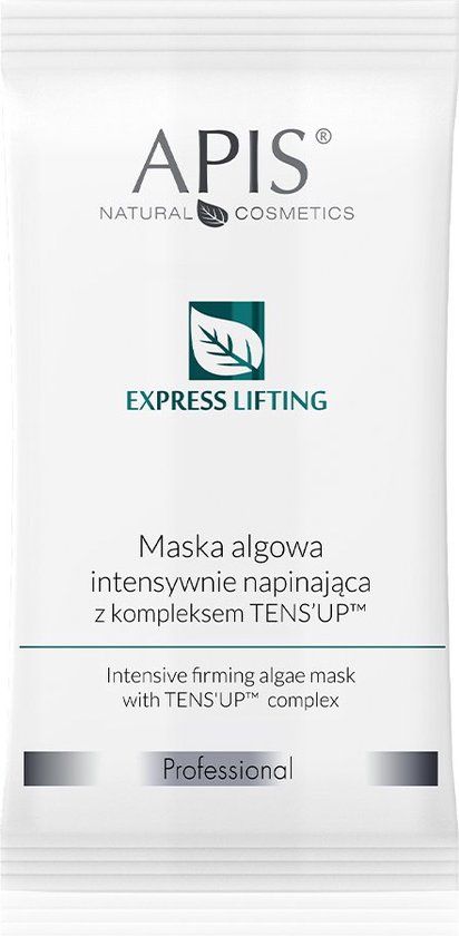 Apis Natural Cosmetics Apis Express Lifting intensief verstrakkend algenmasker met TENS'UP™ complex 20g
