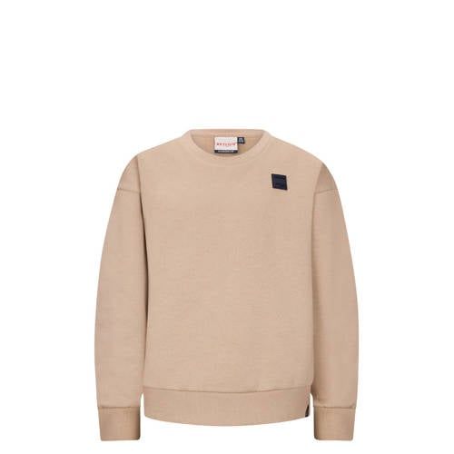 Retour Jeans sweater met backprint beige