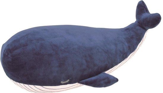 Trousselier Nemu Nemu Knuffel Walvis Blauw