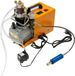 PCP Compresseur d'air comprimé - pompe - 300 bar / 30 MPa / 4500 PSI - 1,8 kW - 220 V 50 Hz - Prise UE - Arrêt manuel - Jaune