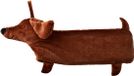 Sass & Belle Teckel warmwaterkruik bruin