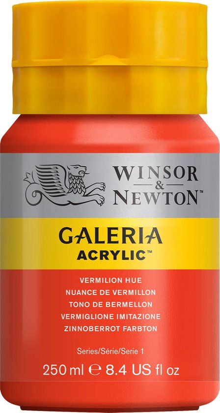 Winsor & Newton Galeria Acrylverf - Vermilion Hue - 250ml
