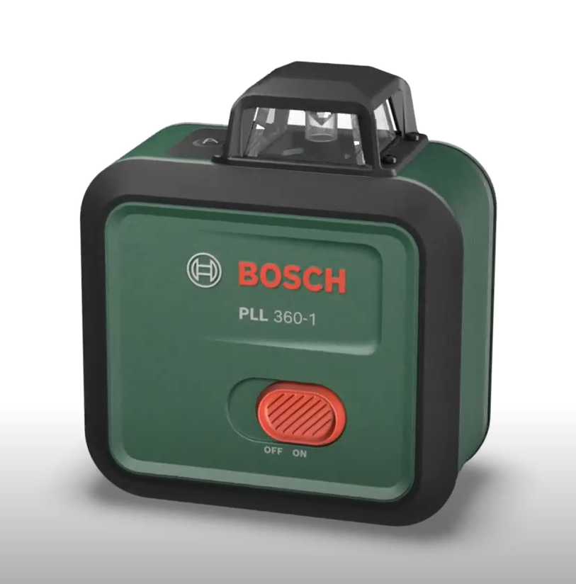 Bosch Groen PLL 360-1 Set 360-lijnlaser | 2x Alkaline LR06/AA + Statief 1,2 m + Opbergetui - 0603663LZ1