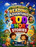 First Grade Reading Adventures: 100 Short Stories with Full Color Illustrations, Phonics, Fluency, Comprehension, and Confidence Building Reading Practice