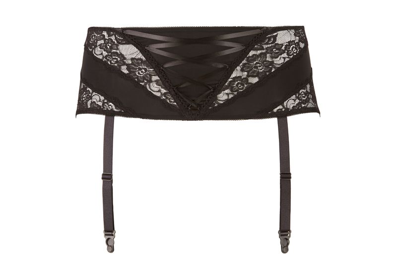 Cottelli Collection Plus Size Kanten Jarretelgordel XXXXL - 4024144337521