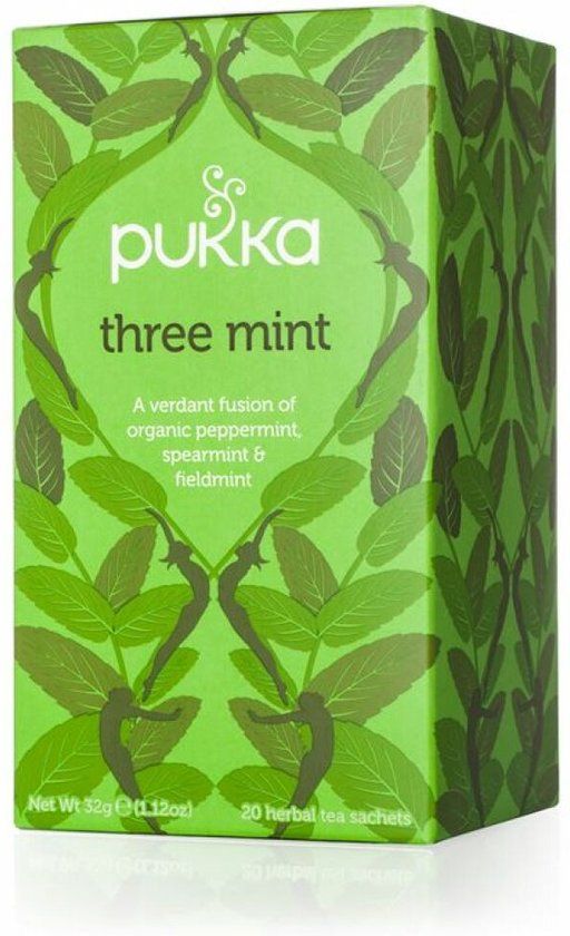 Pukka Herbs Three Mint Tea - 20 Tea Bags