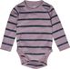 Hummel hmlMINI STRIPY BEE BODY L/S Lange mouw Ronde hals Gestreept Katoen Unisex Kinderen 68