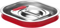 HENDI Deksel voor GN-containers – siliconenrand – luchtdichte afsluiting – 156x142 mm