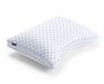 Sleeptime Nanotech Support de nuque Oreiller réglable - Mousse à mémoire de forme ergonomique - Rafraîchissant - 50x70 cm - Blanc