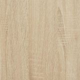 vidaXL Keukenkast 57x41,5x131,5 cm Sonoma eikenhout