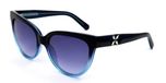 Swarovski SK0187 Blue Cat Eye Zonnebril Dames