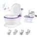 Babypotje Potty Training Potty with Sound for Potty Training - Potty Training Seat - Baby and Toddler Potty - Comfortable, Non-slip with Flush Sound and Music - Potty Toilet Baby Toilet - Toddler Toilet Seat