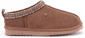 Warmbat Kynuna Suede Tape Dames Sloffen - Mud