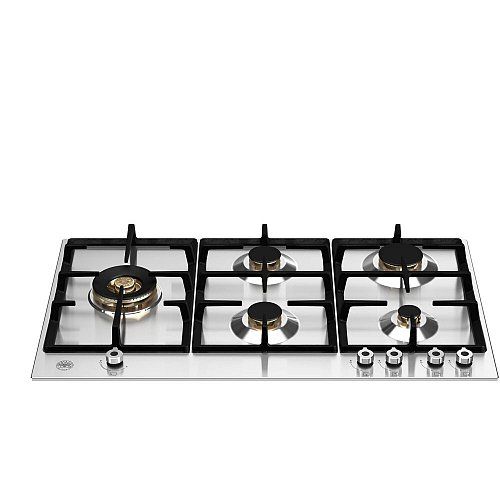 Bertazzoni P905LPROX Gas Kookplaat - Aluminium