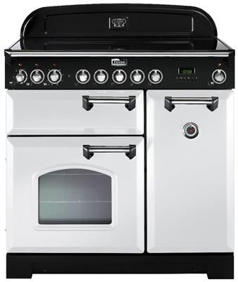 Falcon Classic Deluxe 100 Induction Fornuis - Wit - 5 kookzones