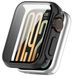 Xiaomi Smart Band 9 Pro: Coque de protection en plastique PC + verre trempé H9, noir