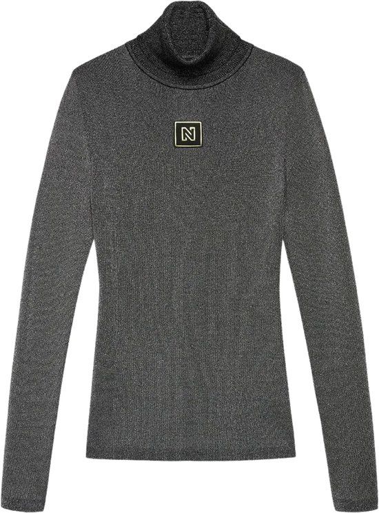 NIKKIE Noroton Turtleneck Skipully Dames Zwart