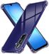 Techsuit Hoesje geschikt voor Samsung Galaxy A17 - Shockproof Silicone Back Cover - Zwart