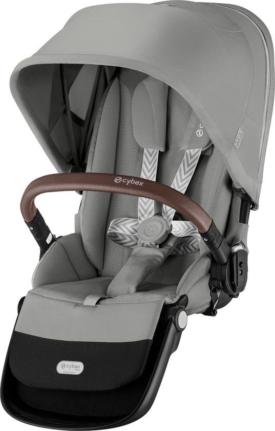 Cybex Gazelle S 2e Buggyzit - Kinderwagen - Silver Frame - Stone Grey