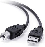 APM 570303 USB-kabel 1,8 m USB 2.0 USB A USB B Zwart