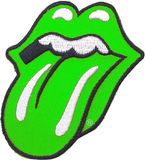 THE ROLLING STONES Classic Tongue Patch - Groen