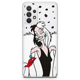 ERT GROUP mobiel telefoonhoesje voor Samsung A32 4G LTE origineel en officieel erkend Disney patroon Cruella 004