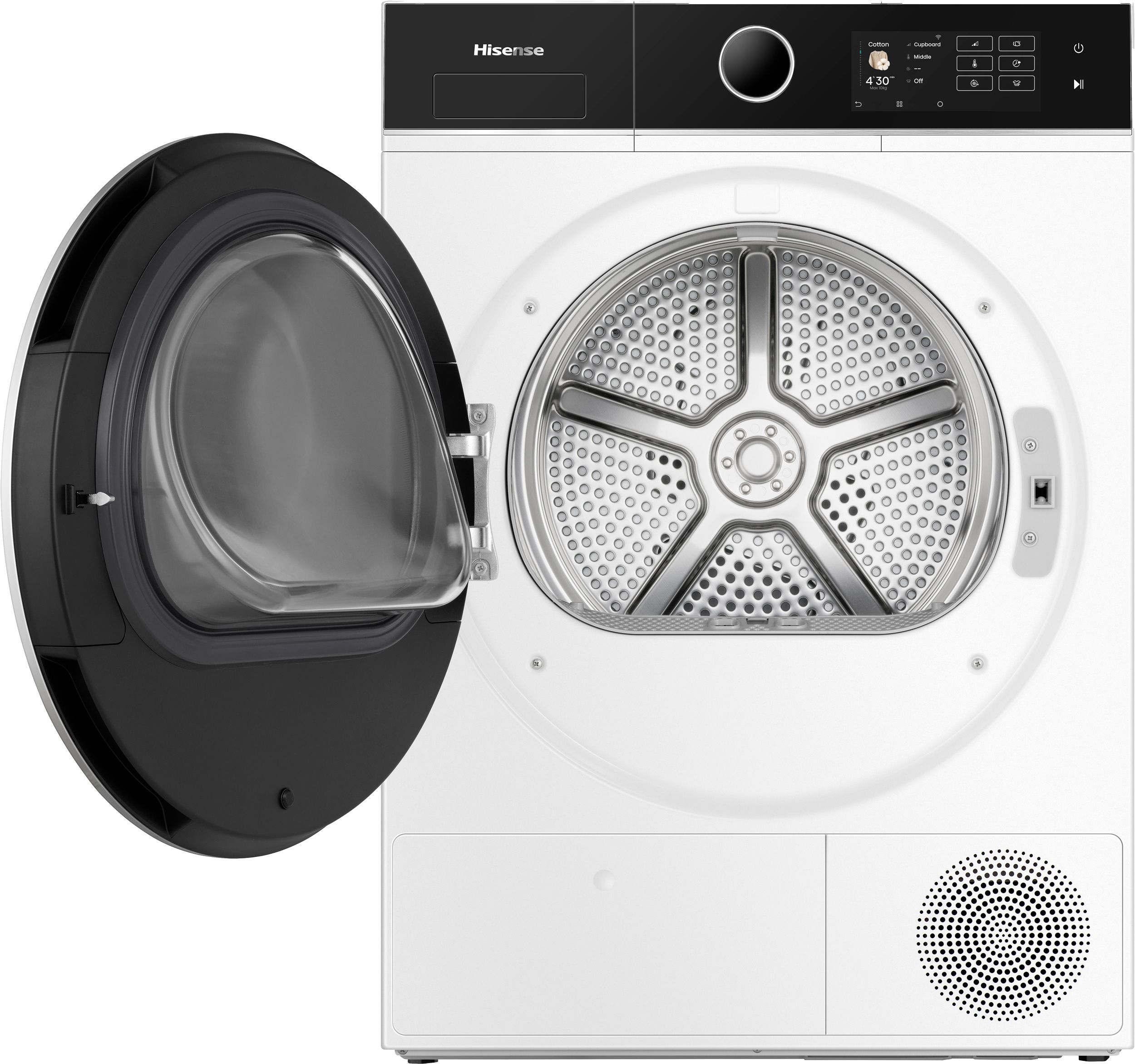 Hisense DH5I104BWAB 10 kg Heat Pump Dryer - White