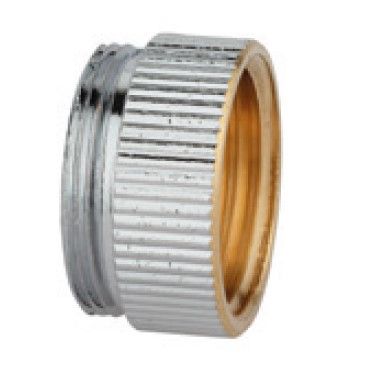 Kirchhoff Messing overgangsstuk, chroom, 3/4"IT x M22ET - 989324155