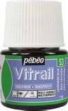 Pebeo Vitrail Transparant Glas/Porselein Verf - Lavender Blue - 45 ml