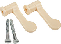 Toolstation Wervel kunststof met schroef 55mm (2 Stuks)