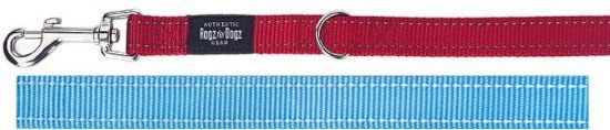 ROGZ FOR DOGS Fanbelt Multipurpose Hondenriem - 20 mm x 1.6 m - Turquoise