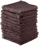NatureMark NM-HT0836 badstof zeepdoekjes, 12 stuks, 30 x 30 cm, 100% katoen