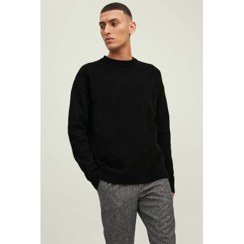 JACK & JONES ORIGINALS JOROLLIE trui - zwart