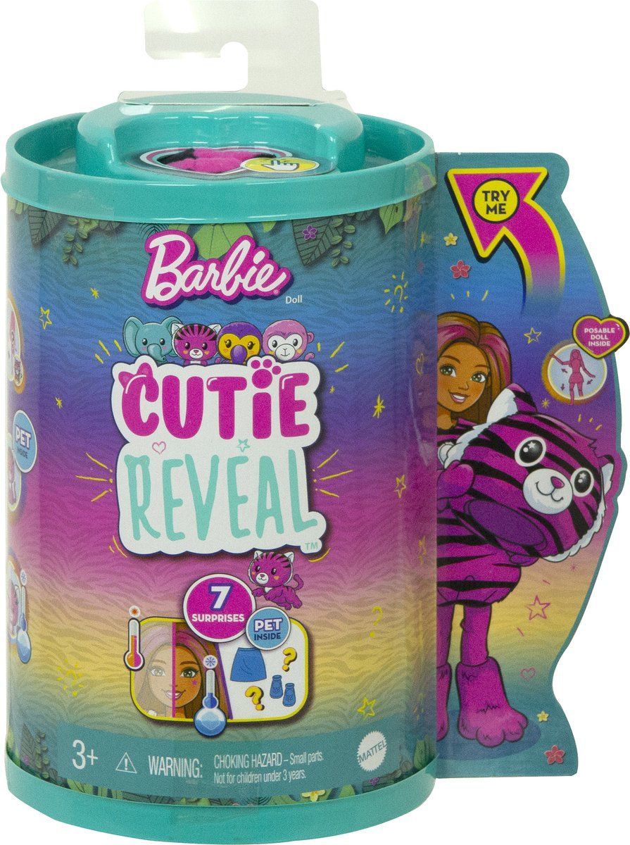 Barbie Cutie Reveal Pop - HKR15 - Meerkleurig