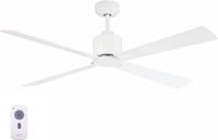Merkloos Beacon LT-Luce Airfusion Climate Plafondventilator Wit 132 cm