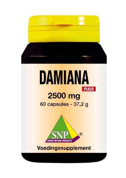 SNP Damiana extract 2500 mg puur 60 CA