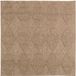 vidaXL - AGIRA - Vloerkleed - Naturel - 200 x 200 cm - Polyester