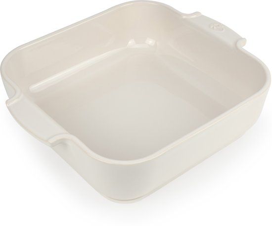 PEUGEOT Appollia Ovenschaal - vierkant - ecru - 23 cm