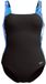 Speedo Dames Lunalustre Shaping Badpak Zwart-Multicolor Maat 48