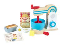 MELISSA & DOUG Houten Speelgoed Keukenmachine - Rollenspelspeelgoed - multi