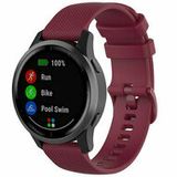 Huawei Sportband met motief - Wijnrood - Huawei Watch GT 2 Pro / GT 3 Pro - 46mm