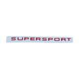 Zündapp Sticker pour réservoir, "Super Sport" rouge, pour Zündapp KS 50 Super Sport