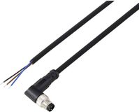 TRU COMPONENTS TC-13751848 Aansluitkabel M8 x 1 3-polig 2m Zwart