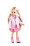Paola Reina Pop Amigas Rosa - Modepop met Roze Laarsjes, 32 cm