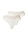 Marc O'Polo Iconic Rib Set Van 2 Thong dames tanga slipje