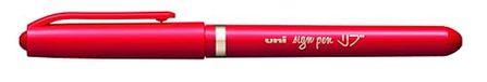 Uni-ball Fineliner Sign Pen, 1mm, Rood, 10 Stuks