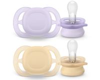 Philips Avent Pacifier ultra start 2 stuks 0-2 maanden Beige;Lilac