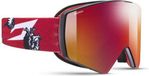 Julbo Sharp Masque de ski polarisé Rouge Flash Red Red/CAT3
