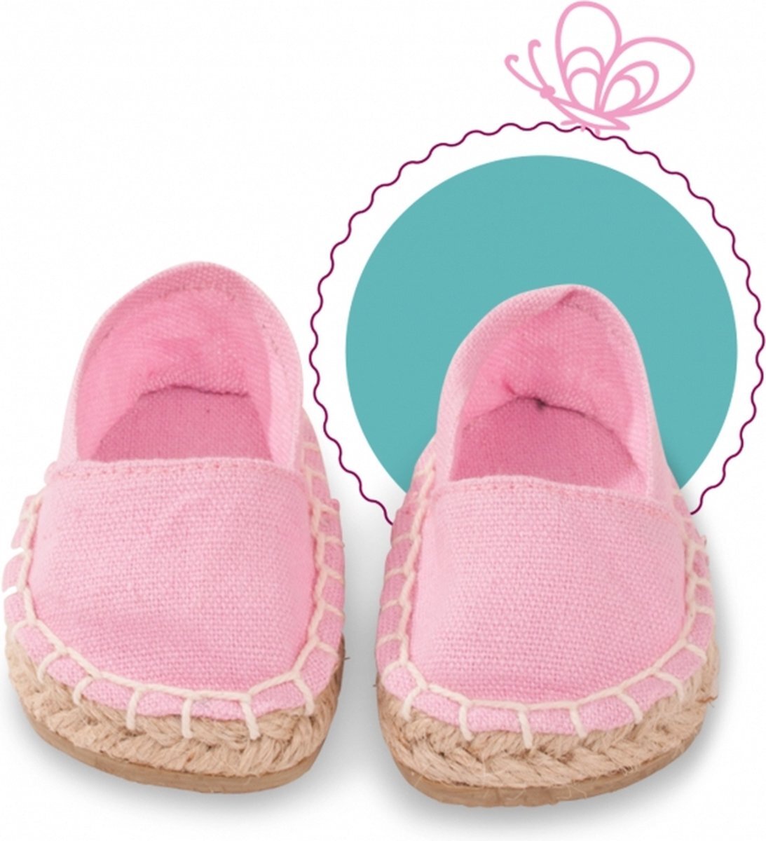 Gotz Götz poppenkleding espadrilles voor modepop 45-50cm